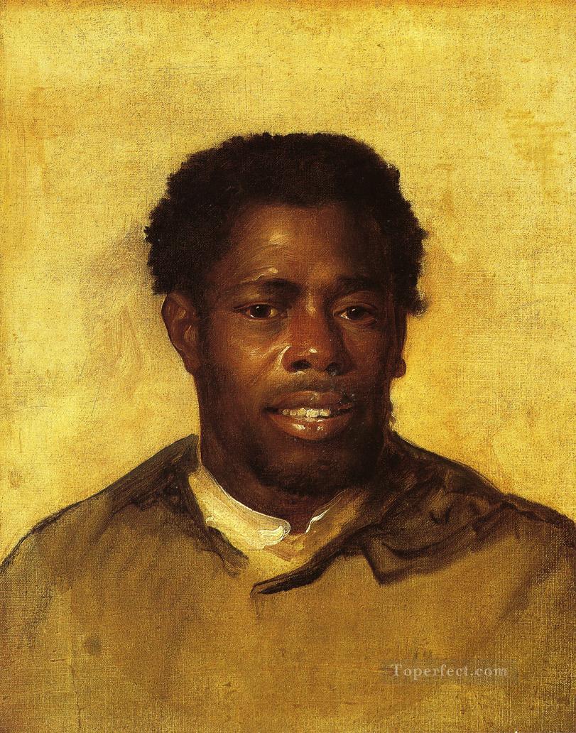 黒人植民地時代のニューイングランドの肖像画 ジョン・シングルトン・コプリーの頭油絵